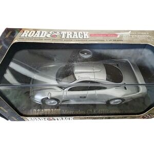 Road & Track Mercedes CLK-GTR Street‎ Version 1/43 Scale Diecast Car Maisto NOS